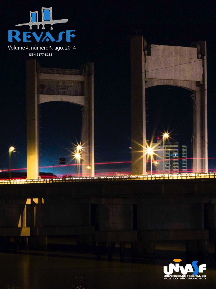 Visão noturna da Ponte Presidente Dutra - Juazeiro-BA / Petrolina-PE (Foto de Robério Brasileiro Mota Junior).